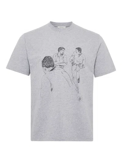 JW ANDERSON SKETCH-PRINT T-SHIRT
