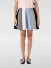 Jw Anderson Pink Cotton Miniskirt In Pink