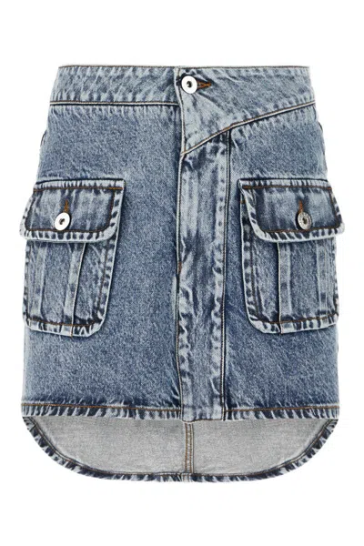 Jw Anderson Skirts In Mid Blue