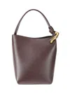 Jw Anderson J. W. Anderson Sleek Bucket Bag With Magnetic Closure In Brown