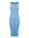 Jw Anderson J. W. Anderson Sleeveless Body-hugging Cotton Midi Dress