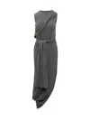 Jw Anderson Grey Jersey Dress In Gray