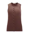 Jw Anderson Sleeveless Shirt In Red