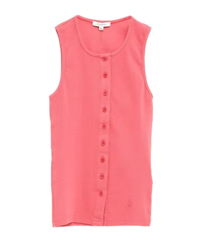 Jw Anderson Sleeveless Vest In Pink