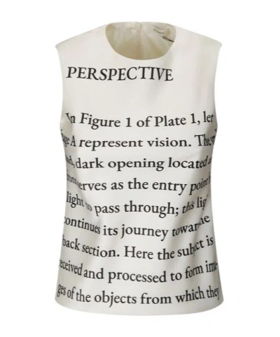 JW ANDERSON TEXT-PRINT TANK TOP