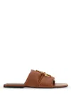 Jw Anderson Embellished Open Toe Flat Sole Mules