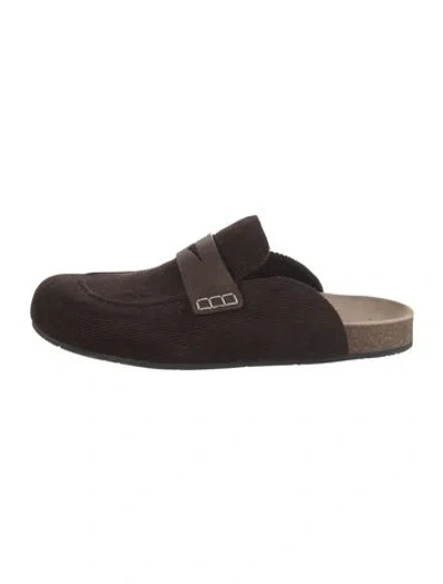 Pre-owned Jw Anderson Slippers In Brown