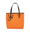 Jw Anderson Small Anchor Tote Bag In Orange