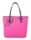 Jw Anderson Small Anchor Tote In Pink