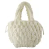 Jw Anderson Small Blanket Shopper Bag - J.w. Anderson - Cotton - White In White