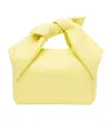Jw Anderson Medium Bow Twister Tote Bag In Lemonade