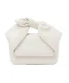 Jw Anderson Twister Mini Crossbody Bag In White