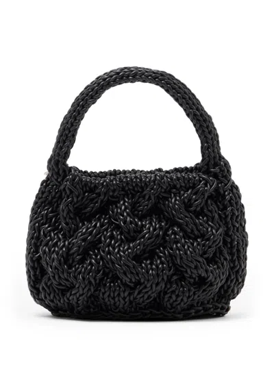 JW ANDERSON SMALL CABLE KNIT BAG
