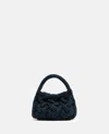 Jw Anderson J. W. Anderson Small Cable Knit Bag In Black