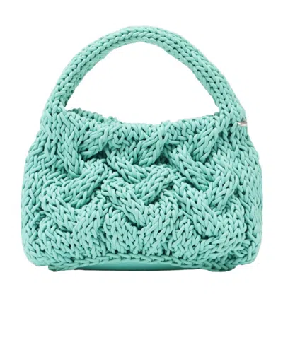 JW ANDERSON SMALL CABLE KNIT BAG