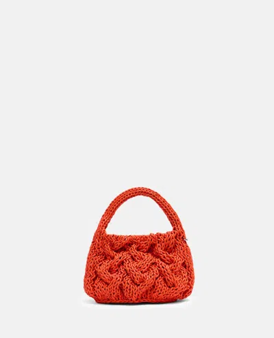 JW ANDERSON SMALL CABLE KNIT BAG