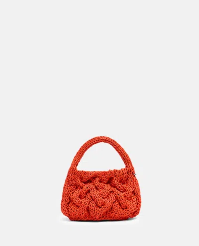 JW ANDERSON SMALL CABLE KNIT BAG