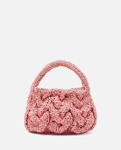 JW ANDERSON SMALL CABLE KNIT BAG