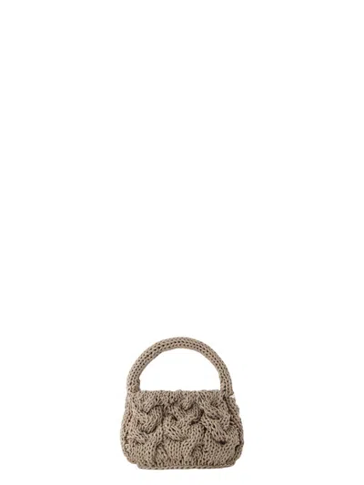 JW ANDERSON SMALL CABLE KNIT CROSSBODY
