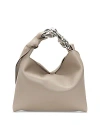 Jw Anderson Small Chain Hobo Bag In Taupe
