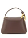 Jw Anderson J.w. Anderson Brown Leather Small Jwa Corner Handbag