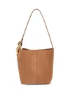 Jw Anderson Small Corner Bucket In Orange