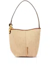 Jw Anderson Small Corner Bucket Bag In 中性色