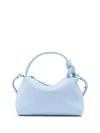 Jw Anderson Small Corner Shoulder Bag In Blue