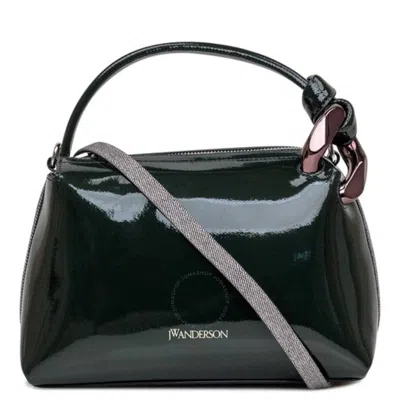 Jw Anderson Small Corner Shoulder Bag In Sand