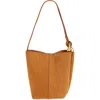 Jw Anderson Small Corner Stripe Deerskin Tote