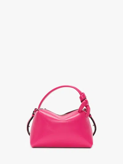 JW ANDERSON JW ANDERSON SMALL JWA CORNER BAG - PATENT LEATHER CROSSBODY BAG