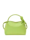 Jw Anderson Small Jwa Corner Leather Bag In 绿色