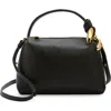 Jw Anderson Small Jwa Corner Leather Crossbody Bag In Black