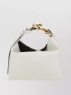 JW ANDERSON SMALL LEATHER CHAIN HANDBAG WITH KNOT DETAIL