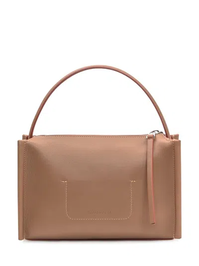 Jw Anderson Small Loafer Bag In Brown