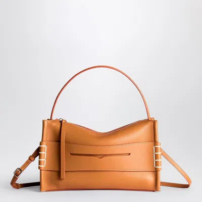 Jw Anderson Small Loafer Bag In Tan In Brown