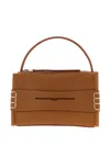 Jw Anderson Small Loafer Crossbody Bag Adjustable Strap In Brown