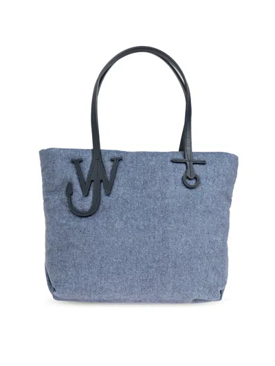 JW ANDERSON JW ANDERSON SMALL PUFFY ANCHOR LOGO TOTE BAG