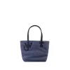 Jw Anderson Small Puffy Anchor Shopper Bag - J.w. Anderson - Polyester - Blue In Grey