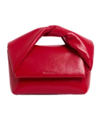 JW ANDERSON SMALL TWISTER - LEATHER TOP HANDLE BAG