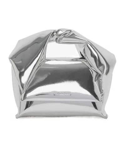 JW ANDERSON JW ANDERSON SMALL TWISTER METALLIC TOP HANDLE BAG