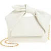 Jw Anderson Small Twister Leather Crossbody Bag In 002 Off White