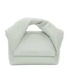 Shop Jw Anderson Small Twister Leather Shoulder Bag In White