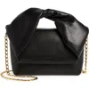 Jw Anderson J. W. Anderson Small Twister Crossbody - Leather - Black In Black