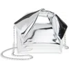Jw Anderson J. W. Anderson Handbag With Flap Magnetic Closure In Silver 910