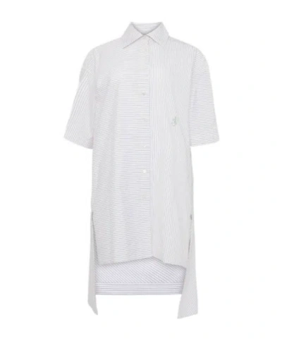JW ANDERSON STEP-HEM SHIRT DRESS