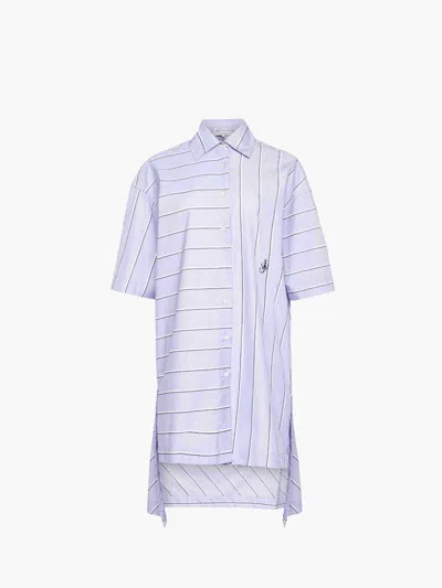 JW ANDERSON STEPPED HEM SHIRT DRESS