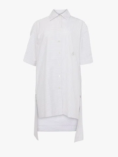 JW ANDERSON STEPPED HEM SHIRT DRESS