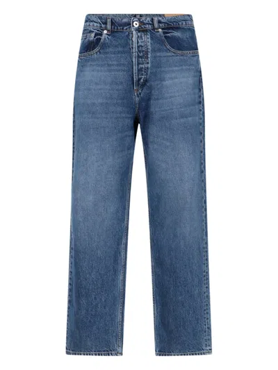 Jw Anderson Straight Jeans In Blue