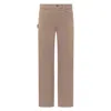 Jw Anderson Straight Leg Corduroy Trousers In Brown